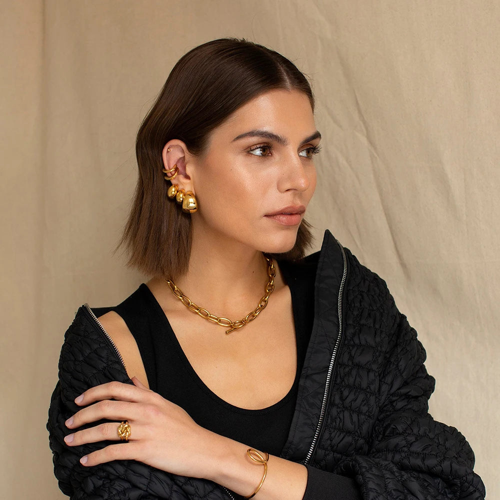 Elodie Clip On Earrings